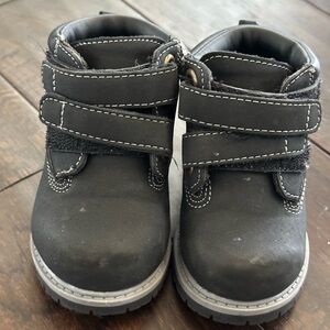 Kids Black Boots